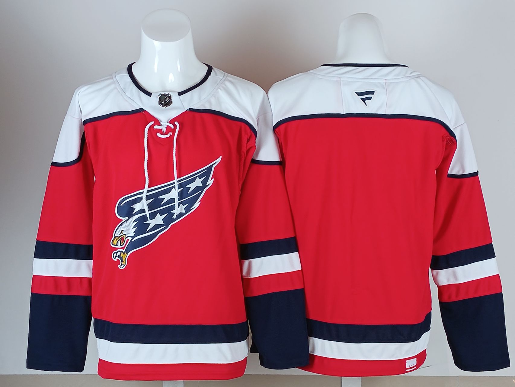 Men 2026 Washington Capitals Blank Red NHL Jersey style 01-0
